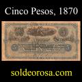 Billetes 1870 - O.